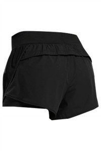 Running shorts women's light proof gym casual black sports pants wear quick dry yoga hot pants in summer  SKSP023 detail view-8
